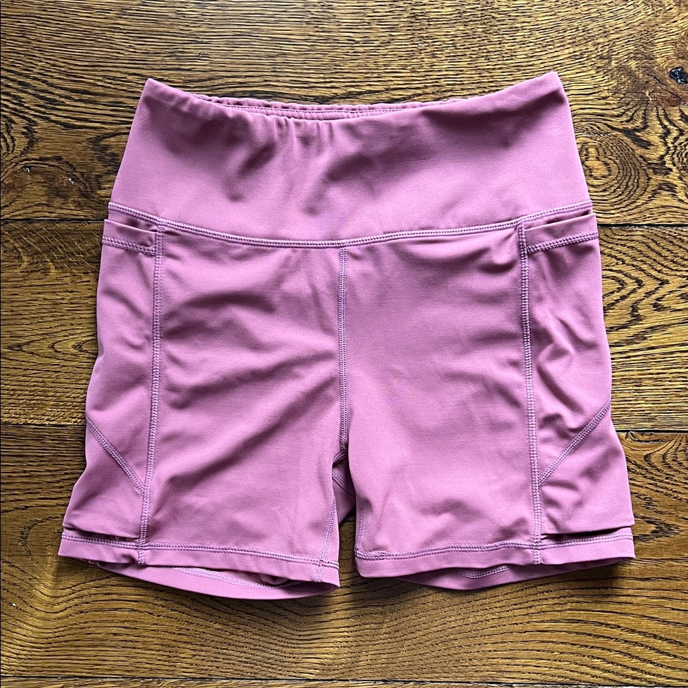 Senita Athletics Women's Pink Bike Shorts